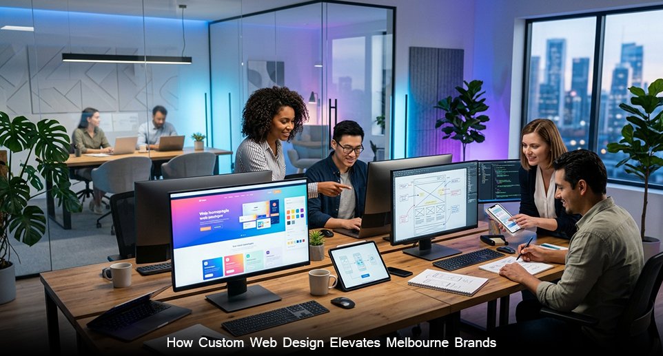 How Custom Web Design Elevates Melbourne Brands